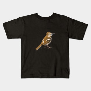 Brown Thrasher Kids T-Shirt